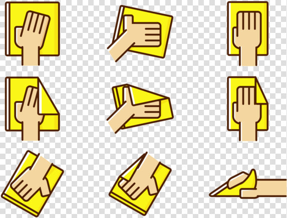 Vector Hand Wipe Icon  HD Png DownloadTransparent PNG