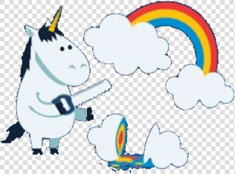  stickers  unicorn  unicornio  arco Iris  fofo  nuvens   Cartoon  HD Png DownloadTransparent PNG