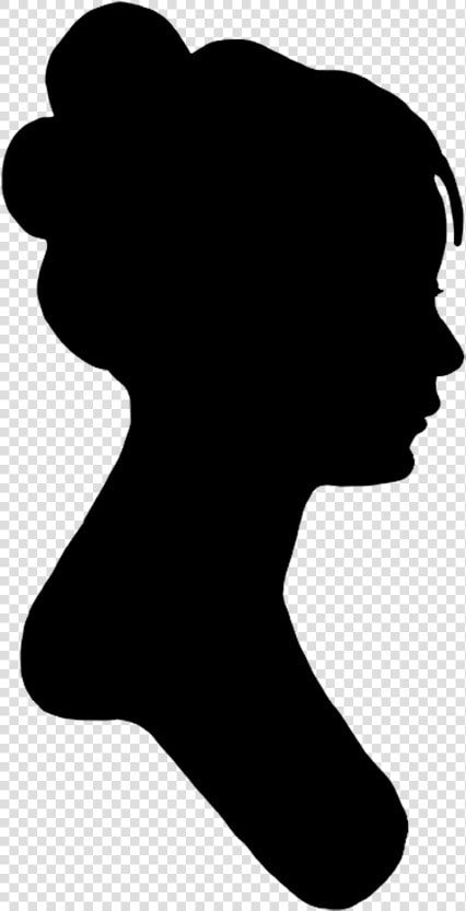 Profile Picture Silhouette At   Victorian Woman Silhouette Profile  HD Png DownloadTransparent PNG