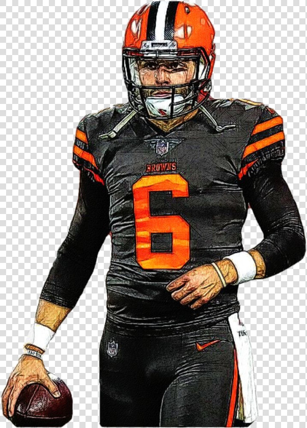 A Sketch Of Baker Mayfield   Baker Mayfield Browns Paintings  HD Png DownloadTransparent PNG