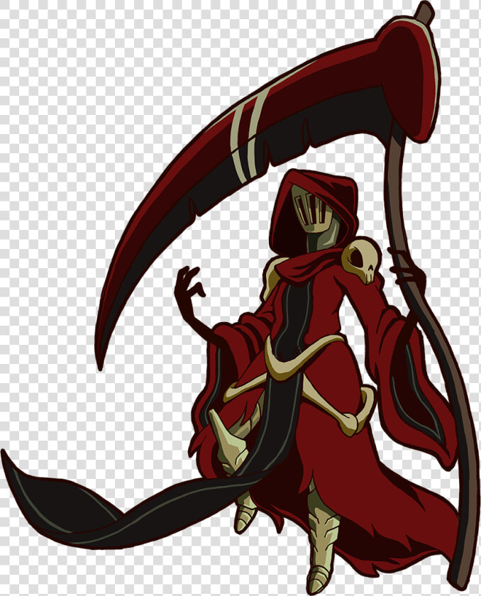 Spectre Knight Nothing Big Here  Just Flattened Out   Female Shovel Knight Specter Knight  HD Png DownloadTransparent PNG