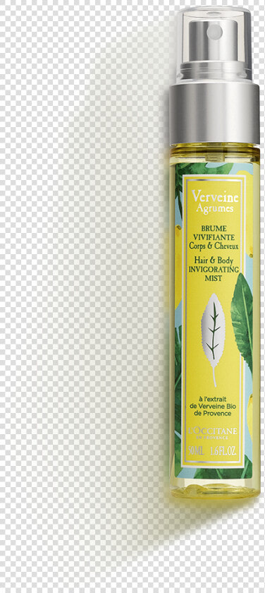 Display View 1 1 Of Citrus Verbena Hair  amp  Body Invigorating   L Occitane Citrus Verbena Hair  amp  Body Mist  HD Png DownloadTransparent PNG