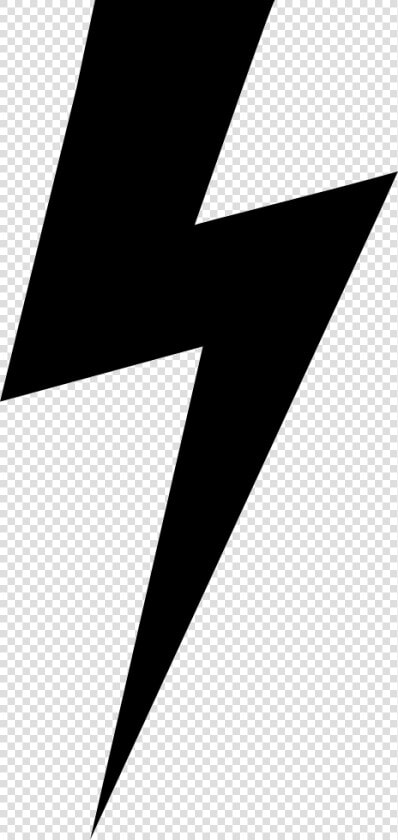 Lightning Bolt Black Shape   Lightning Bolt Shape Png  Transparent PngTransparent PNG