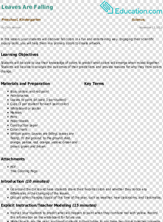 Dry Leaves Falling   Detailed Lesson Plan In Science Types Of Rocks Grade  HD Png DownloadTransparent PNG