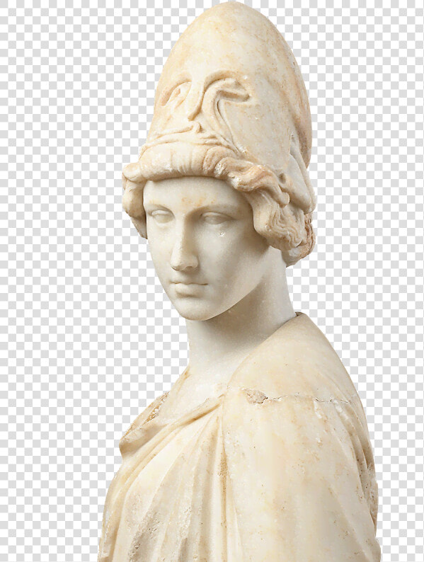 Transparent Athena Goddess Clipart   Athena Statue No Background  HD Png DownloadTransparent PNG