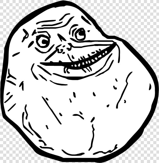 Memes Forever Alone Troll Face  HD Png DownloadTransparent PNG