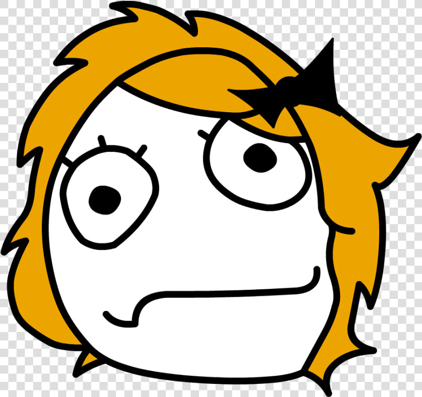 Memes By Zcooger Album   Girl Troll Face Png  Transparent PngTransparent PNG