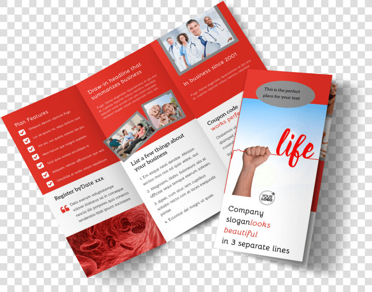 Blood Donation Centers Brochure Template Preview   Brochure About Blood Donation  HD Png DownloadTransparent PNG