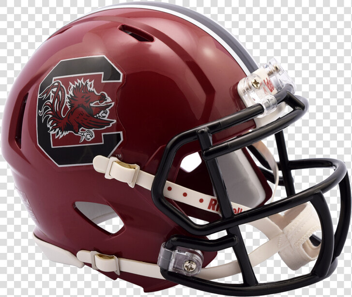 South Carolina Cardinal Speed Mini Helmet   South Carolina Gamecocks Riddell Speedflex Mini Helmet  HD Png DownloadTransparent PNG