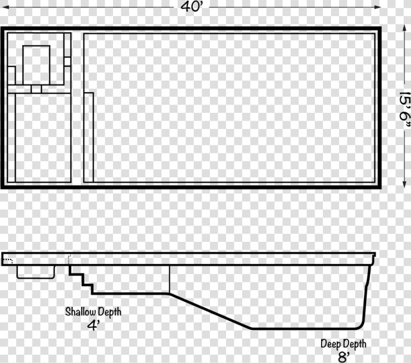 Ground Pool Blueprint  HD Png DownloadTransparent PNG