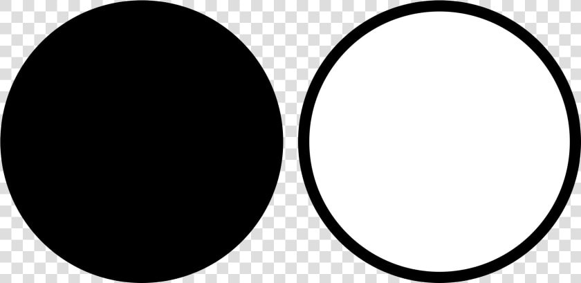 Circle Clipart Black And White   Black And White Circle Clip Art  HD Png DownloadTransparent PNG