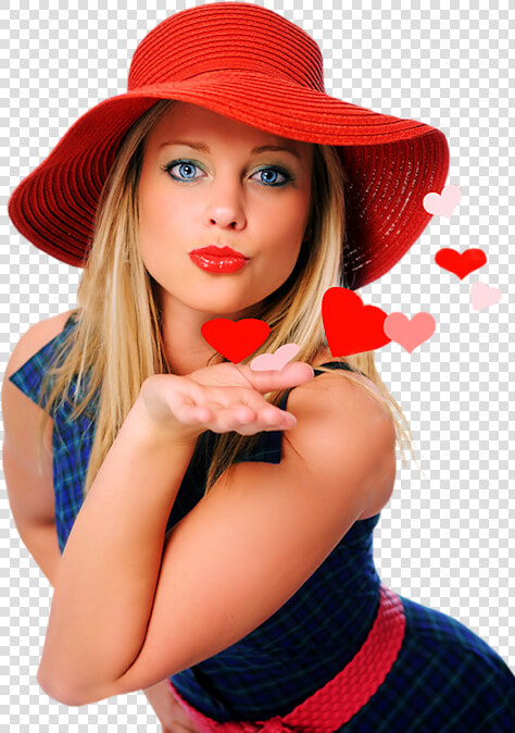 Pin By Adorabelle Love On Poser Tubes   Woman Blowing Kiss Png  Transparent PngTransparent PNG