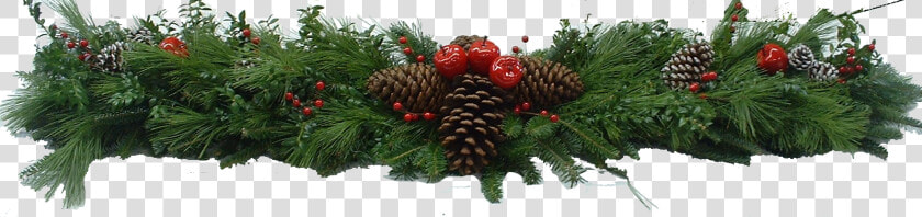 Xmas Decorations Png Xmas Decor Png   Christmas Garland Without Background  Transparent PngTransparent PNG