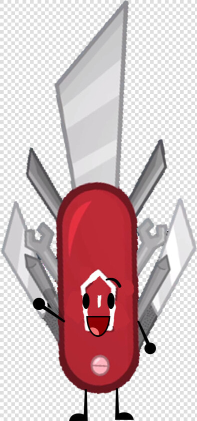 Swiss Army Knife With Knifes And Stuff  HD Png DownloadTransparent PNG