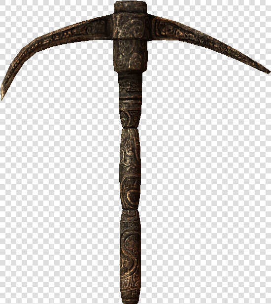 Ancientnordicpickaxe   Skyrim Ancient Nordic Pickaxe  HD Png DownloadTransparent PNG