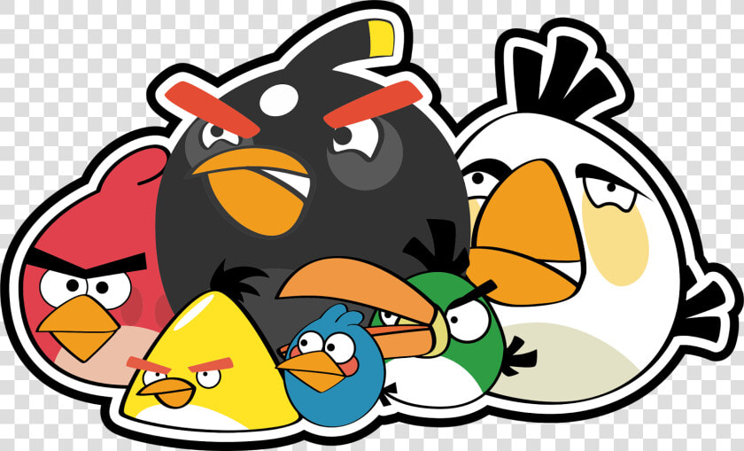 Blue Angry Bird Cake   White Rio Angry Bird  HD Png DownloadTransparent PNG