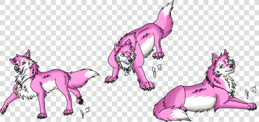 Lupa Poses   Cartoon  HD Png DownloadTransparent PNG