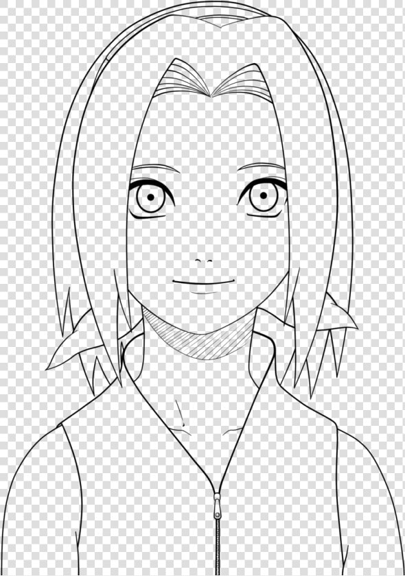 Naruto Sakura Drawing At Getdrawings   Easy Sakura Naruto Drawing  HD Png DownloadTransparent PNG