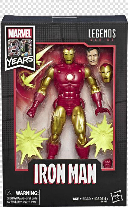 Marvel Legends 80th Anniversary Iron Man  HD Png DownloadTransparent PNG