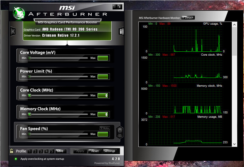 Msi Afterburner  HD Png DownloadTransparent PNG