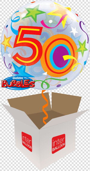 22″ Brilliant Stars 50 Bubble   Balloon  HD Png DownloadTransparent PNG