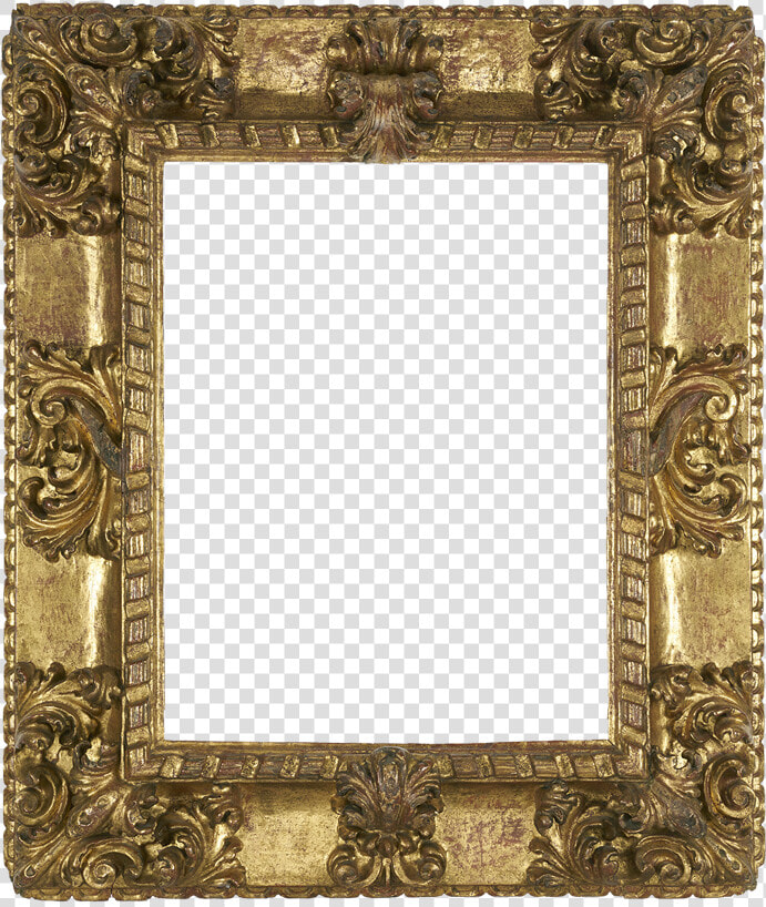 Spanish 17th Century Frame  Carved  amp amp   Spanish Picture Frames 17th Century  HD Png DownloadTransparent PNG