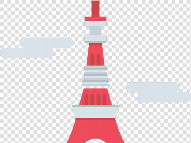 Eiffel Tower Clipart Tokyo Tower   Graphic Design  HD Png DownloadTransparent PNG