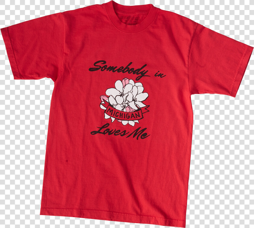 Somebody In Michigan Loves Me   Active Shirt  HD Png DownloadTransparent PNG