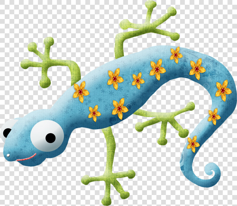 B  ✿  Cute Clipart  Alligators  Paper Mache  Frogs    Gekkonidae  HD Png DownloadTransparent PNG