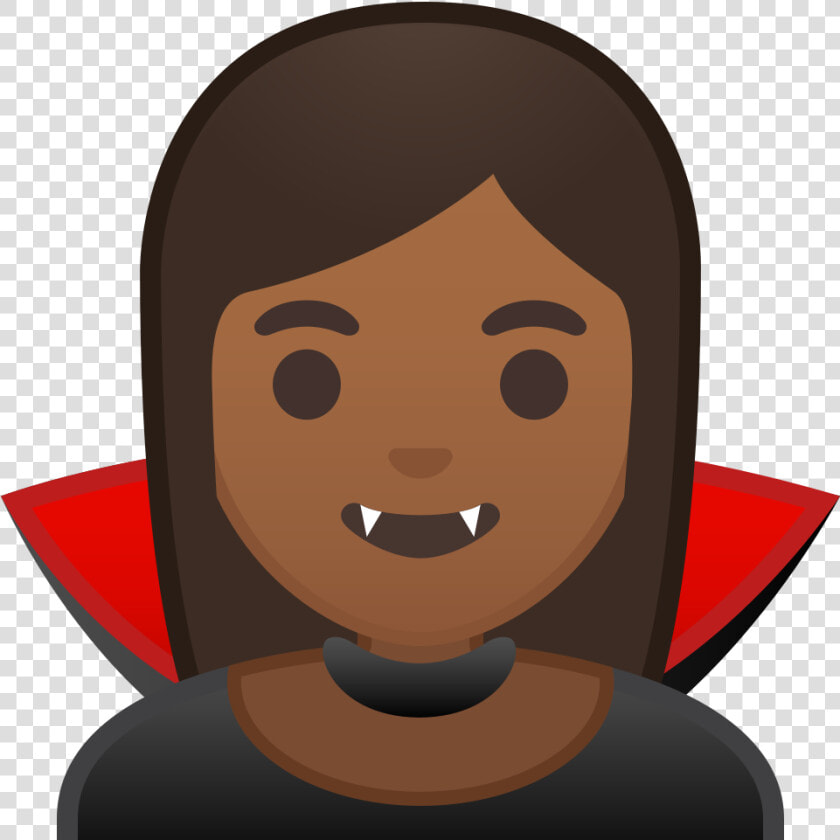 Woman Vampire Medium Dark Skin Tone Icon   Woman Gesturing No Icon  HD Png DownloadTransparent PNG