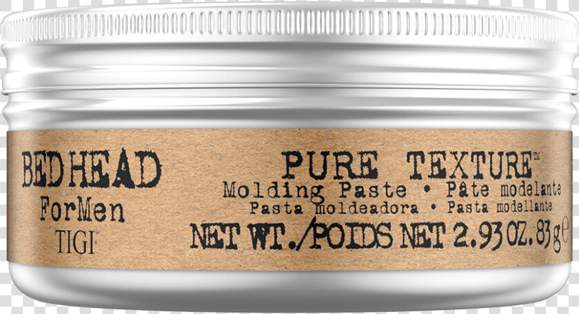 Bed Head For Men Pure Texture Molding Paste  HD Png DownloadTransparent PNG