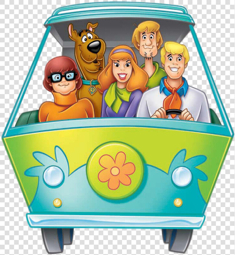 Scooby Doo Gang Mystery Machine  HD Png DownloadTransparent PNG