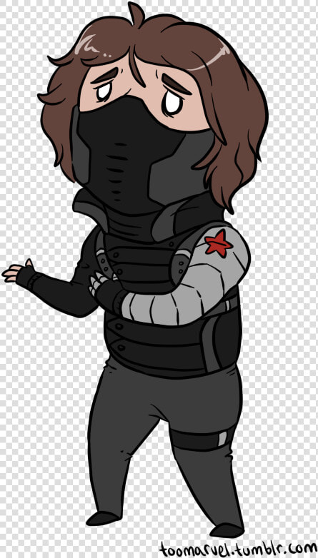 Cartoon   Png Download   Cap Winter Soldier Bucky Minecraft Skin  Transparent PngTransparent PNG