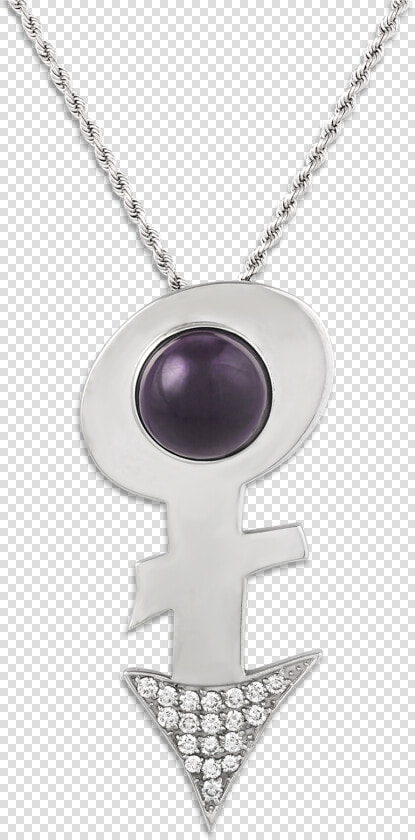 Prince’s Amethyst Love Symbol Pendant   Pendant  HD Png DownloadTransparent PNG