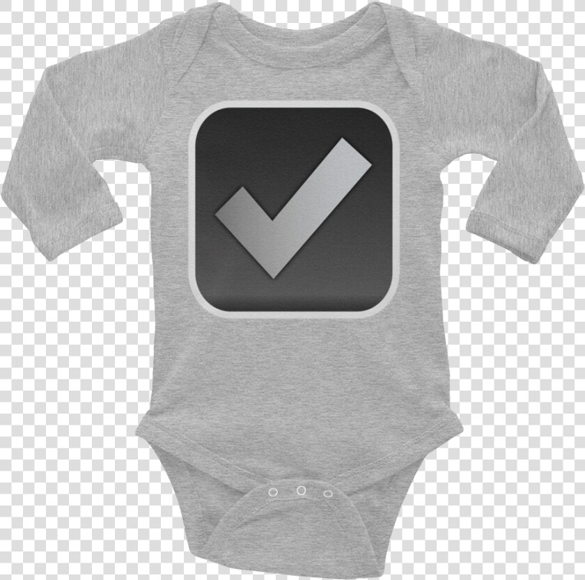 Emoji Baby Long Sleeve One Piece   Inbound Marketing T Shirts  HD Png DownloadTransparent PNG