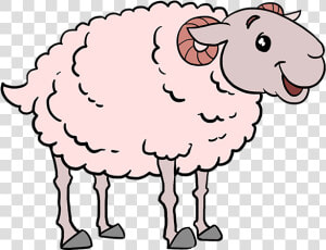 Collection Of Free Lamb Drawing Eye Download On Ui   Sheep Open Mouth Cartoon  HD Png Download