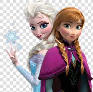 Frozen Elsa Olaf Anna Free Hd Image Clipart   Elsa And Anna Frozen Png  Transparent Png