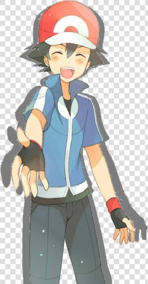  ashketchum  pokemon  freetoedit   Cartoon  HD Png Download