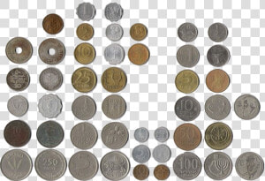 Israeli Coins   מטבעות ישראלים  HD Png Download