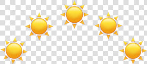   yellow  crown  tumblr  yellowcrown  sun  suns  icon   Sun Crown Png  Transparent Png