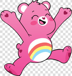 Care Bears Unlock The Magic Cheer Clipart   Png Download   Care Bears Unlock The Magic Cheer Bear  Transparent Png