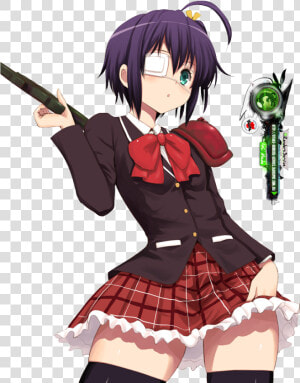 Takanashi Rikka Render  HD Png Download