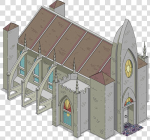 Simpsons Tapped Out Old Cathedral  HD Png Download