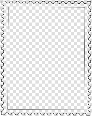 Postage Stamp Png Transparent Image   Postage Stamp Template  Png Download