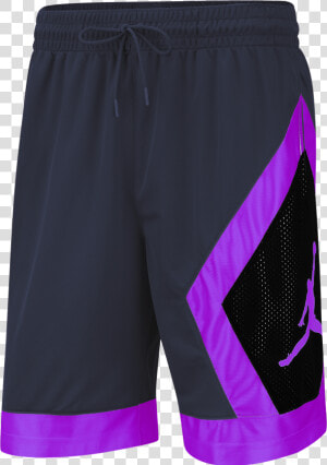 Air Jordan Jumpman Diamond Basketball Shorts   Jordan Short Jumpman Diamond  HD Png Download