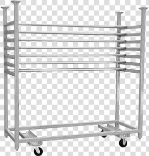 Pipe And Drape Usa Drape Hanging Cart   Shelf  HD Png Download