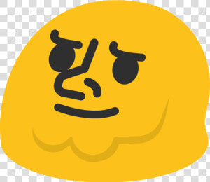 Glare Emoji Blob  HD Png Download