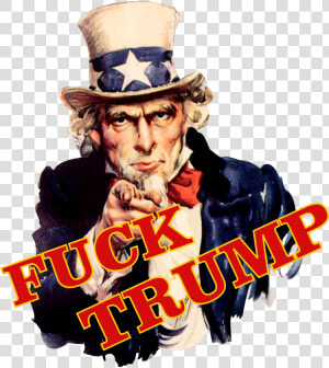 Potus Donald Trump United States President Fuck Trump   Uncle Sam  HD Png Download