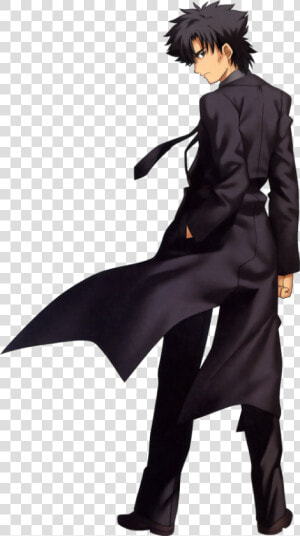 Kiritsugu Emiya   Anime Character In Suit  HD Png Download