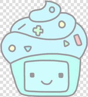 Cupcake  Bmo  And Overlay Image   Transparent Cupcake Overlay  HD Png Download